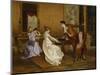 The Flirt-Vittorio Reggianini-Mounted Giclee Print