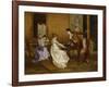 The Flirt-Vittorio Reggianini-Framed Giclee Print