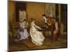 The Flirt-Vittorio Reggianini-Mounted Premium Giclee Print