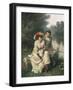 The Flirtatious Fisherman-Edwin Roberts-Framed Giclee Print