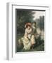 The Flirtatious Fisherman-Edwin Roberts-Framed Giclee Print