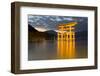 The Floating Miyajima Torii Gate of Itsukushima Shrine at Dusk-Stuart Black-Framed Photographic Print