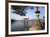 The Floating Miyajima Torii Gate of Itsukushima Shrine, Miyajima Island, Western Honshu, Japan-Stuart Black-Framed Photographic Print