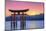 The Floating Otorii Gate at Miyajima, Japan.-SeanPavonePhoto-Mounted Photographic Print