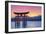 The Floating Otorii Gate at Miyajima, Japan.-SeanPavonePhoto-Framed Photographic Print