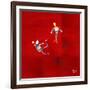 The Floating Red-Susse Volander-Framed Art Print