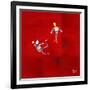 The Floating Red-Susse Volander-Framed Art Print