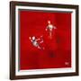 The Floating Red-Susse Volander-Framed Art Print