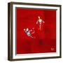 The Floating Red-Susse Volander-Framed Art Print