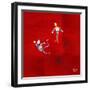 The Floating Red-Susse Volander-Framed Art Print