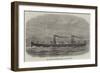 The Floating Steam Fire-Engine Hooghly, for Use at Calcutta-null-Framed Giclee Print