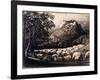 The Flock and the Star-Samuel Palmer-Framed Giclee Print