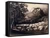 The Flock and the Star-Samuel Palmer-Framed Stretched Canvas