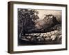 The Flock and the Star-Samuel Palmer-Framed Giclee Print