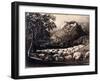 The Flock and the Star-Samuel Palmer-Framed Giclee Print