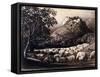 The Flock and the Star-Samuel Palmer-Framed Stretched Canvas