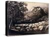 The Flock and the Star-Samuel Palmer-Stretched Canvas