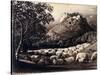 The Flock and the Star-Samuel Palmer-Stretched Canvas