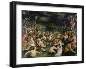 The Flood, 1588-Kaspar Memberger-Framed Giclee Print