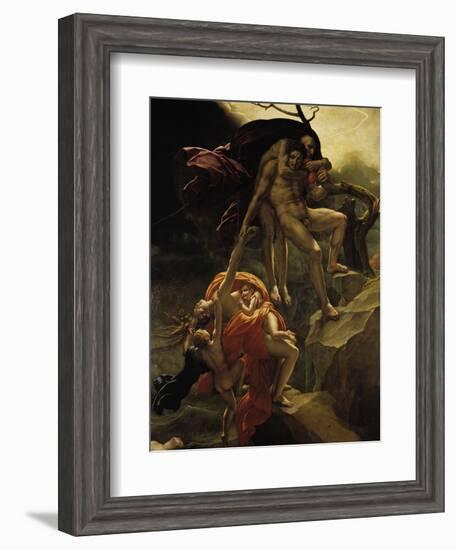 The Flood, 1806-Anne-Louis Girodet de Roussy-Trioson-Framed Giclee Print