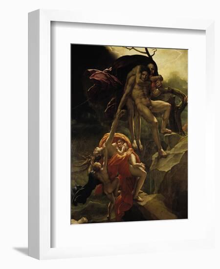 The Flood, 1806-Anne-Louis Girodet de Roussy-Trioson-Framed Giclee Print