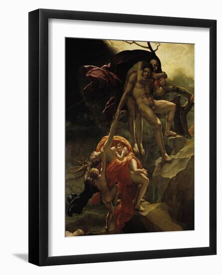 The Flood, 1806-Anne-Louis Girodet de Roussy-Trioson-Framed Giclee Print