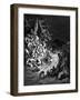 The Flood, 1866-Gustave Doré-Framed Giclee Print