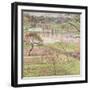 The Flood at Eragny, 1893-Camille Pissarro-Framed Giclee Print