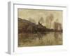 The Flood at Giverny, 1886-Alfred Thompson Bricher-Framed Giclee Print