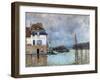 The Flood at Port-Marly, 1876-Alfred Sisley-Framed Giclee Print