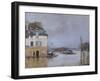 The Flood at Port-Marly, 1876-Alfred Sisley-Framed Giclee Print