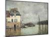 The Flood at Port-Marly-Alfred Sisley-Mounted Giclee Print
