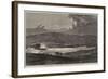 The Flood at Sheffield, View of the Bradfield Reservoir, Showing the Broken Dam-Edmund Morison Wimperis-Framed Giclee Print