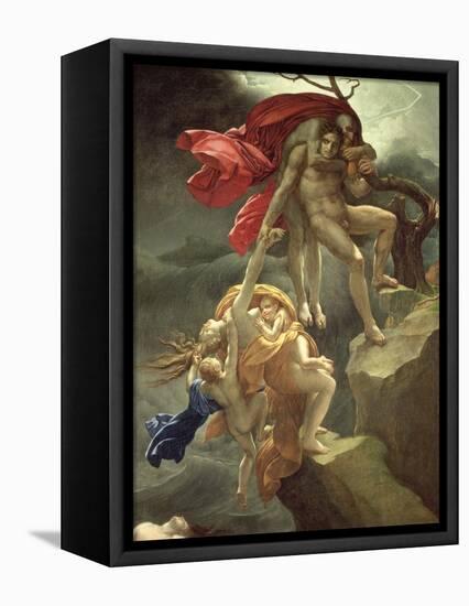 The Flood, circa 1806-Anne-Louis Girodet de Roussy-Trioson-Framed Stretched Canvas