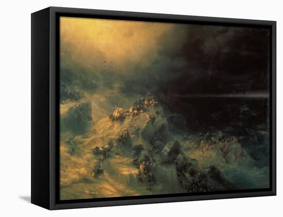 The Flood-Konstantinovich Ivan Aiwassowskij-Framed Stretched Canvas