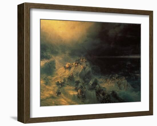 The Flood-Konstantinovich Ivan Aiwassowskij-Framed Giclee Print