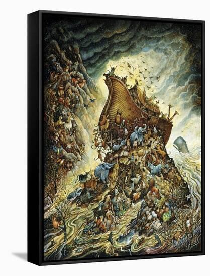 The Flood-Bill Bell-Framed Stretched Canvas