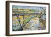 The Flooded Cherwell from Rousham I-Erin Townsend-Framed Giclee Print