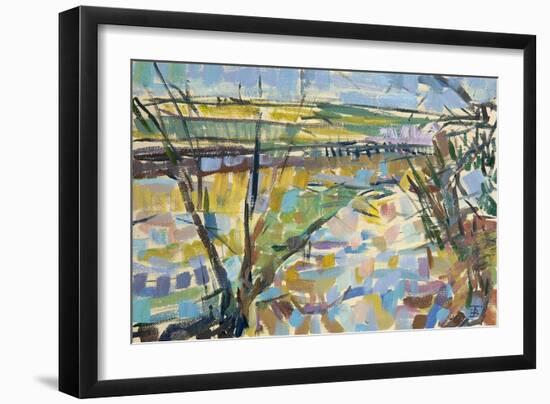 The Flooded Cherwell from Rousham I-Erin Townsend-Framed Giclee Print