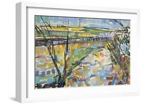 The Flooded Cherwell from Rousham I-Erin Townsend-Framed Giclee Print