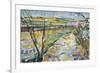 The Flooded Cherwell from Rousham I-Erin Townsend-Framed Giclee Print