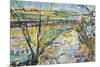 The Flooded Cherwell from Rousham I-Erin Townsend-Mounted Giclee Print