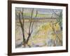 The Flooded Cherwell from Rousham II-Erin Townsend-Framed Giclee Print