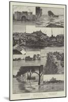 The Floods at Tientsin, North China-Amedee Forestier-Mounted Giclee Print