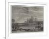 The Floods at Windsor, View from Clewer Road-null-Framed Giclee Print