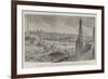 The Floods in Bavaria, Remains of the Prince Regent's Bridge, Munich-null-Framed Giclee Print