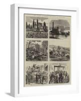 The Floods in France, Incidents at Toulouse-null-Framed Giclee Print