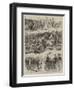 The Floods in France, Sketches at Toulouse-null-Framed Giclee Print