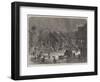 The Floods in India, Scene in the Streets of Bombay-null-Framed Giclee Print