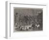 The Floods in India, Scene in the Streets of Bombay-null-Framed Giclee Print